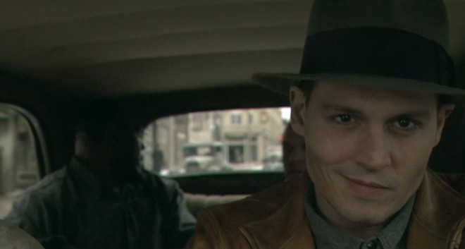 Johnny Depp vive o lendário criminoso John Dillinger | 