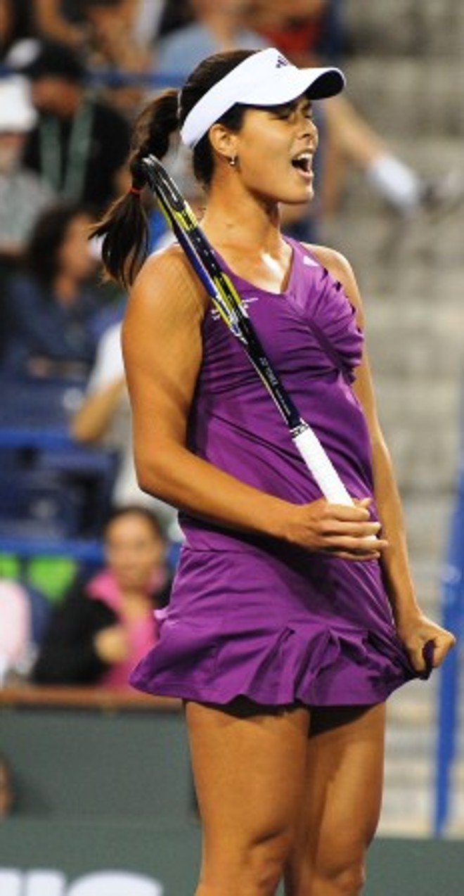 Número 7 do mundo, Ivanovic busca o primeiro título em 2009. | Robyn Beck/ Reuters