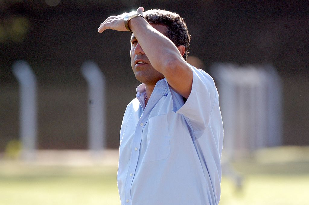 Gilberto Pereira, do Nacional, lamenta a situação do lanterna Londrina | Gilberto Abelha/Jornal de Londrina