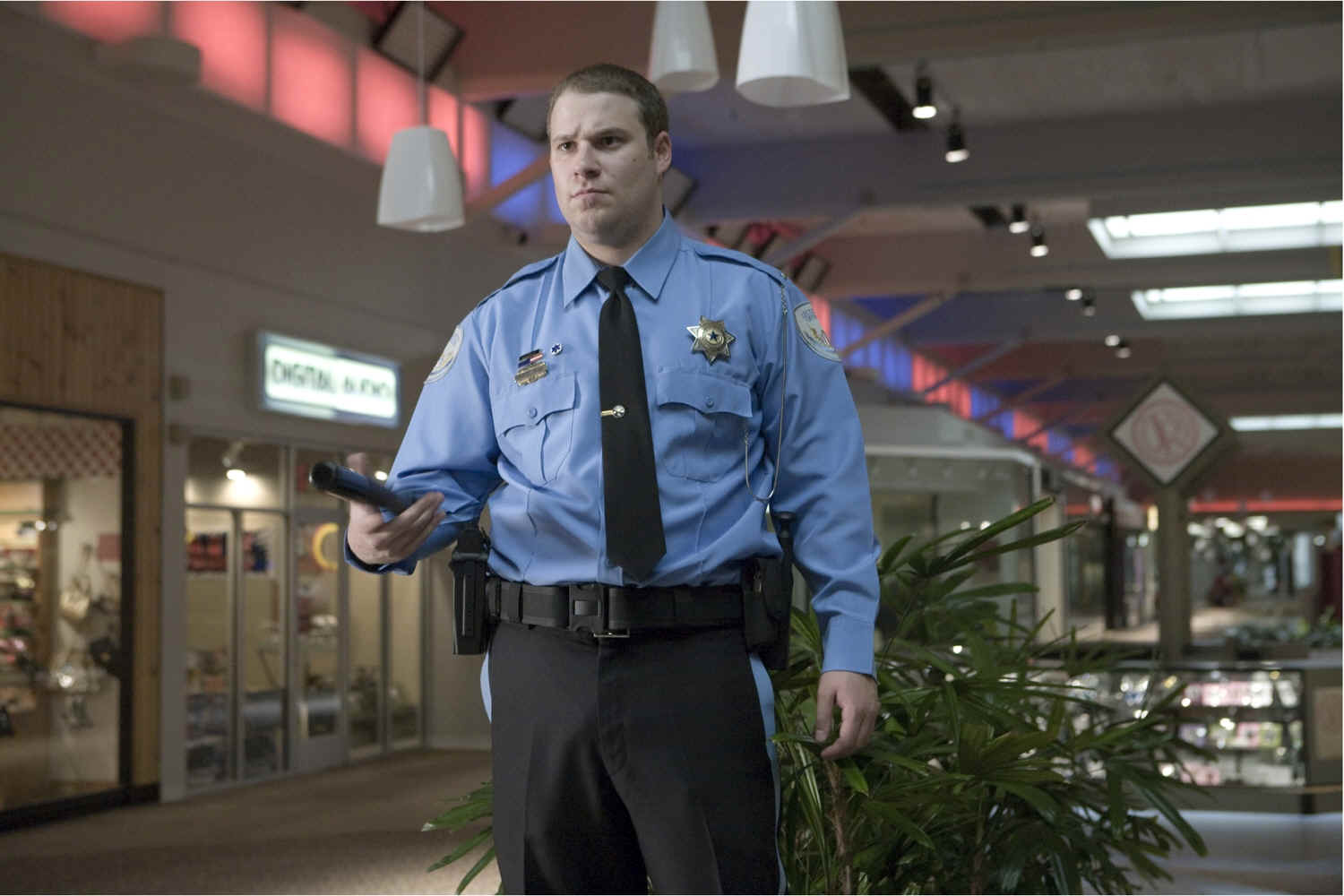 O ator Seth Rogen protagoniza "Observe and Report" | Divulgação