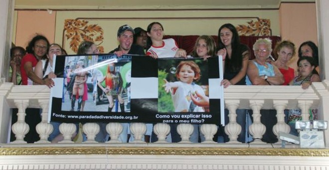 Evangélicos pressionaram os vereadores; eles consideram que o projeto incentivaria a Parada Gay |