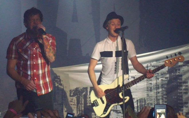 Show do Simple Plan, na última quinta-feira (19) em Curitiba |