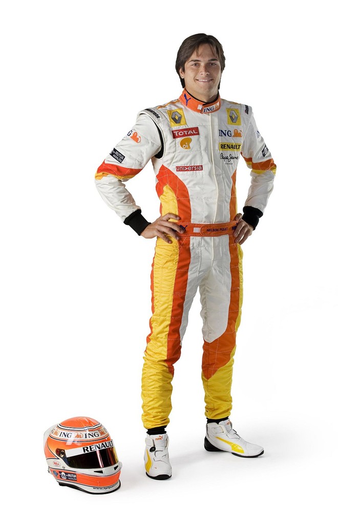 Nelsinho Piquet está otimista com a Renault para o começo de temporada | Bernard Asset/Divulgação