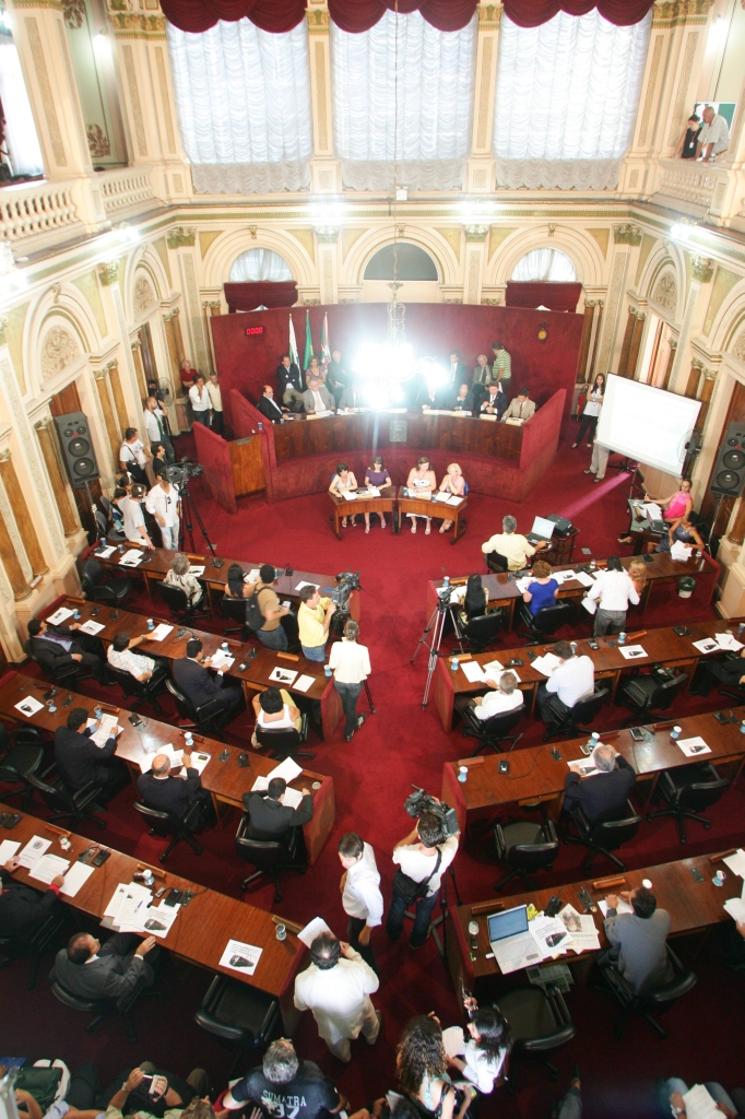 Sessão da Câmara de Curitiba: arquivamento de projetos de ex-vereadores | Daniel Castellano/Gazeta do Povo