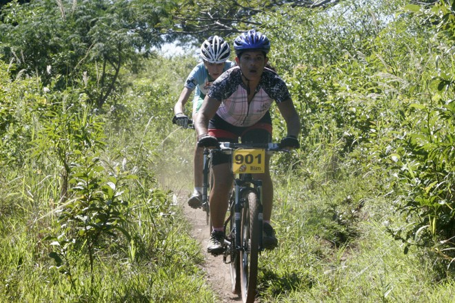 A etapa foi uma corrida de 