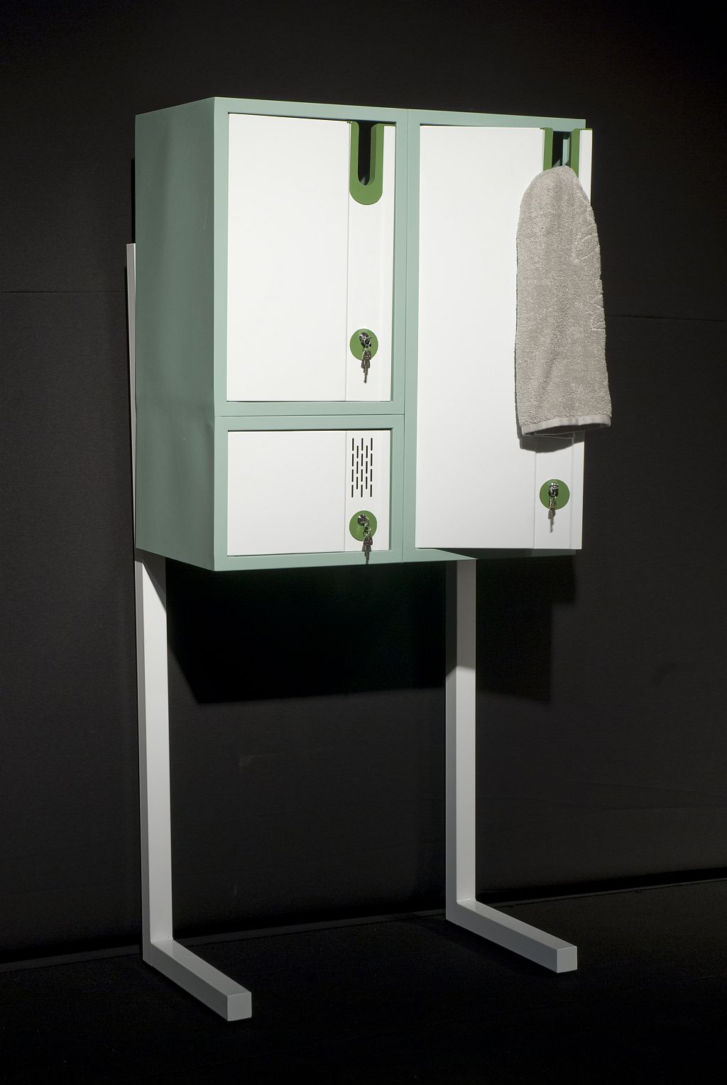 Armário Swin, de Diego Silvério: projeto vencedor na modalidade estudante do Prêmio Design Movelpar | Gabriel Teixeira/Movelpar