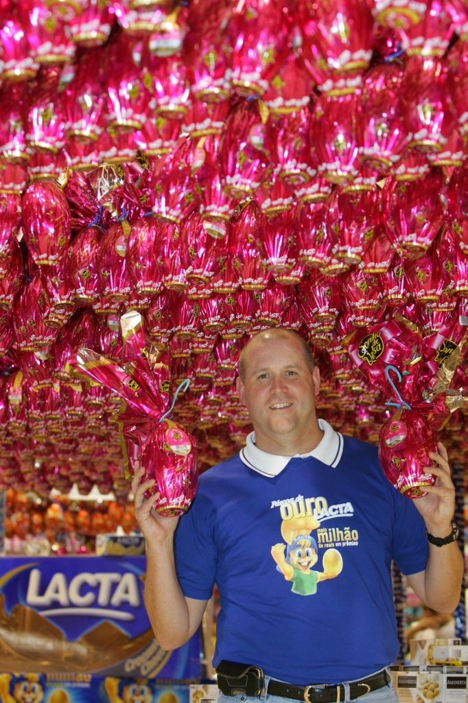 O presidente da Kraft Foods Brasil, Mark Clouse, com seu estilo próprio de gestão: nada de ficar no escritório | Marcelo Elias/Gazeta do Povo