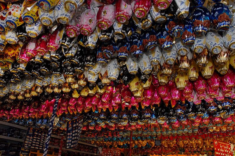 A pesquisa apontou uma diferença de mais de 80% no preço dos chocolates | Julio Covello/Divulgação AEN