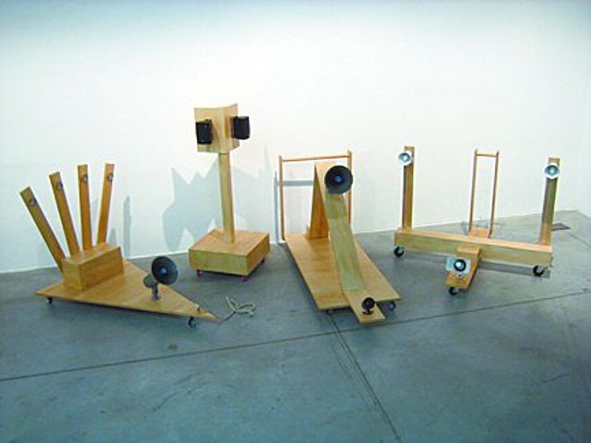 Os carrinhos levam sons experimentais para as ruas |