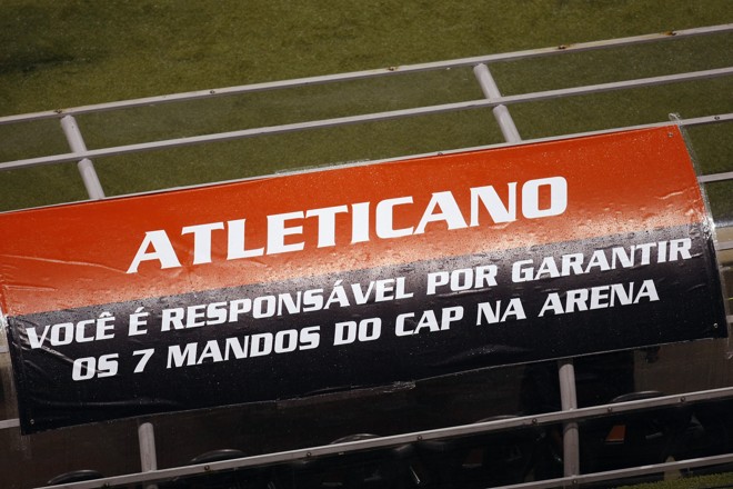 À torcida, a diretoria do Atlético já mandou o recado antes mesmo da bola rolar | 