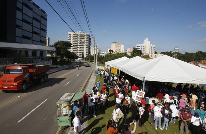 Segundo organizadores, estimativa era de 700 participantes |
