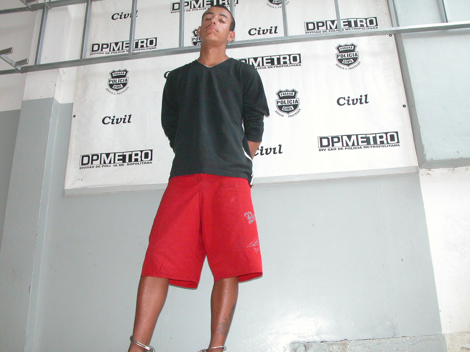 Everson Francisco de Souza, suspeito de seqüestrar, manter em cárcere privado e estuprar uma adolescente de 15 anos | Osvaldo Ribeiro / Sesp