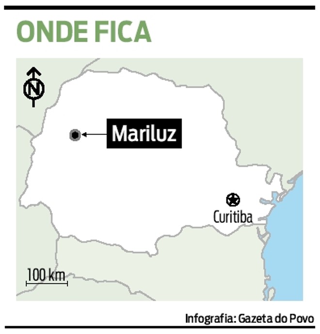 Veja onde fica Mariluz | 