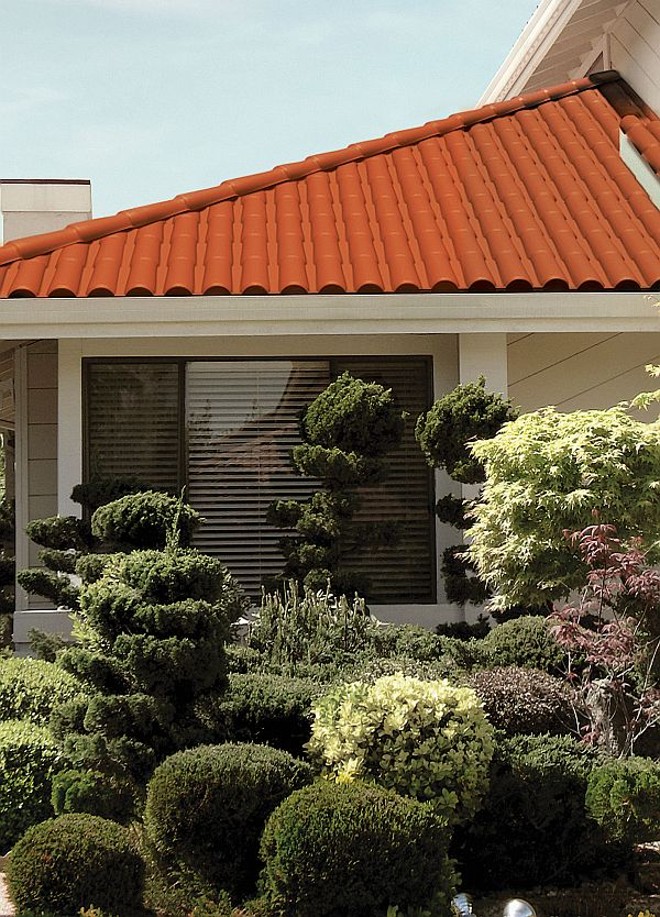 Eterville, telha de fibrocimento que imita a aparência da cerâmica, lançada pela Eternit | 