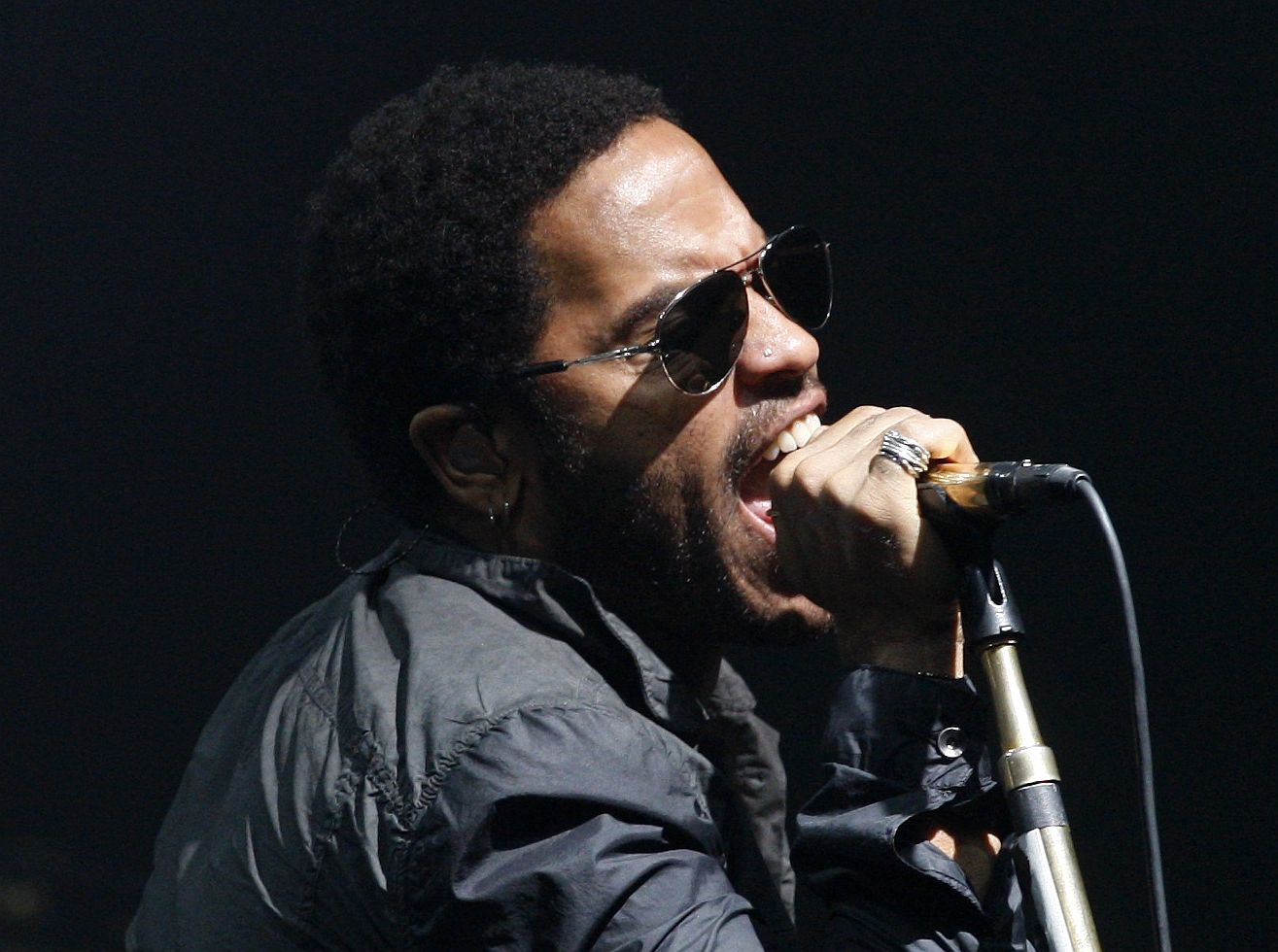 Lenny Karvitz durante show em Paris | Benoit Tessier/Reuters