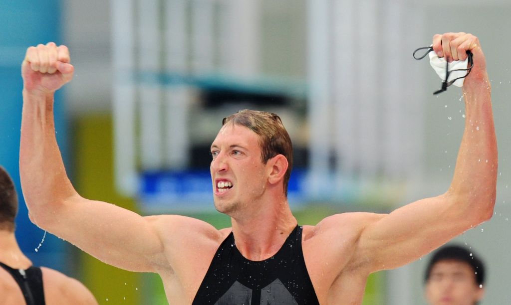 Alain Bernard foi o primeiro homem a nadar os 100 m livre abaixo dos 47 segundos | François-Xavier Marit/ AFP