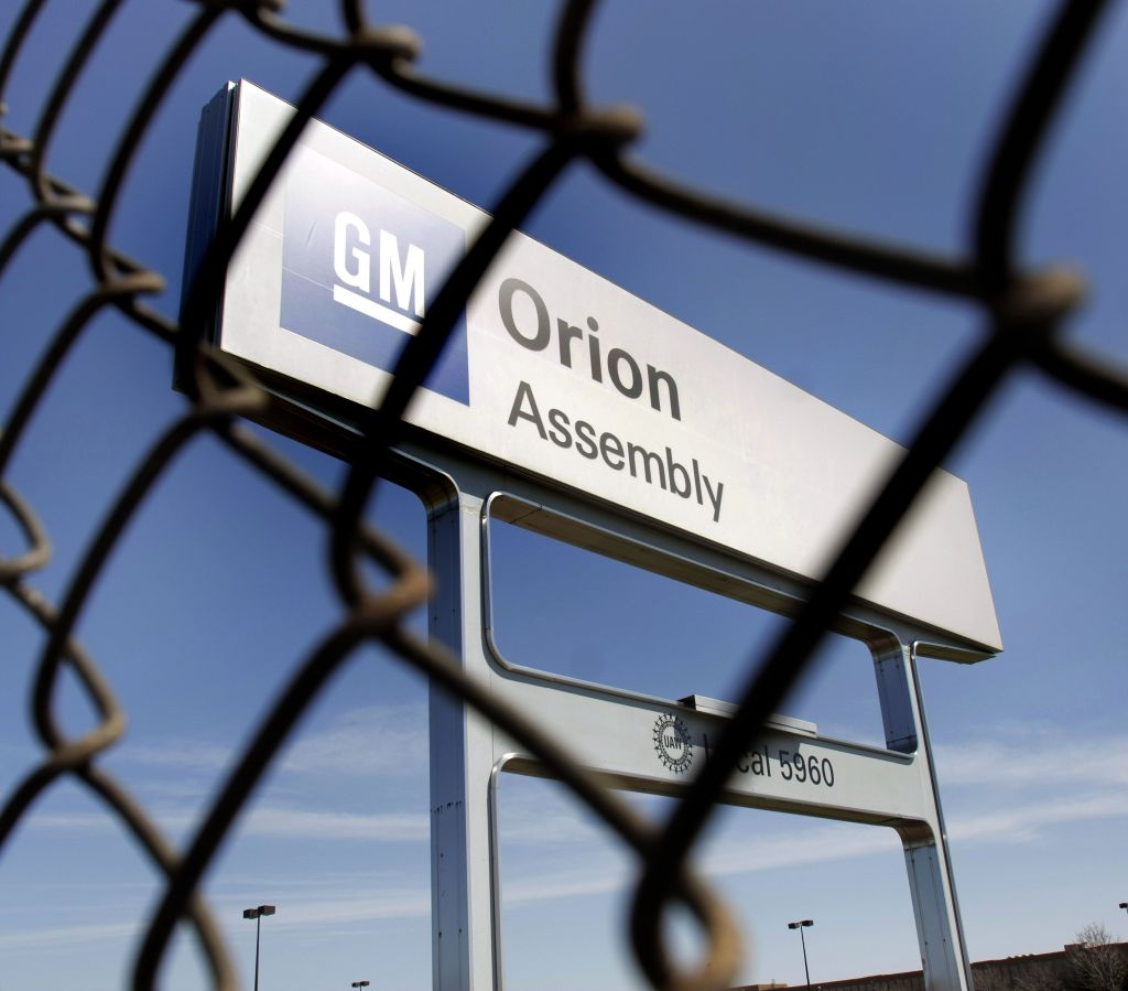 A unidade de Lake Orion, no Michigan, será uma das 13 desativadas pela GM | Bill Pugliano/AFP