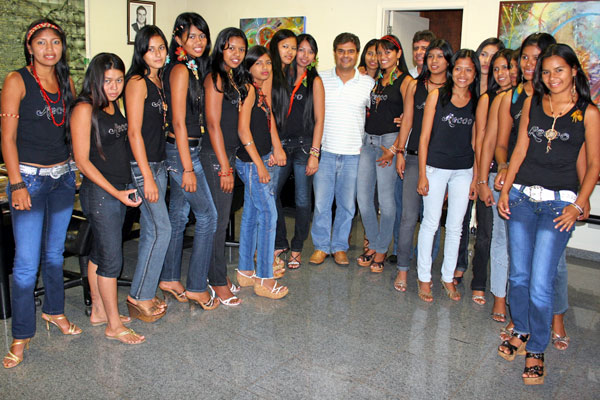 Dezessete meninas concorrem ao título de índia mais bonita de MS | Denilson Secreta/Prefeitura de Campo Grande