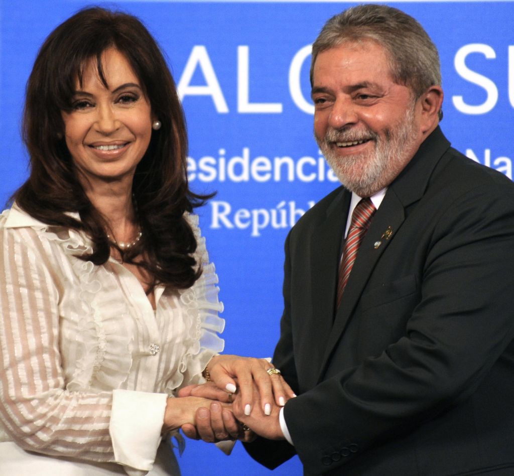 Cristina e Lula: cordialidade termina nas barreiras comerciais | DanielGarcia-AFP