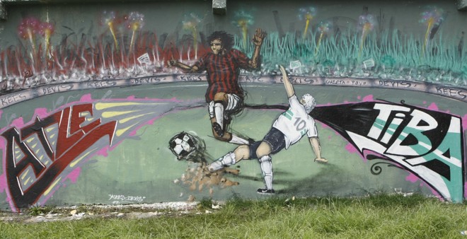 Atletiba deste domingo, às 15h50, na Arena da Baixada, pode definir o campeão estadual de 2009 | Aniele Nascimento / Gazeta do Povo