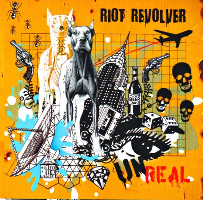 Capa do CD Unreal, do Riot Revolver |