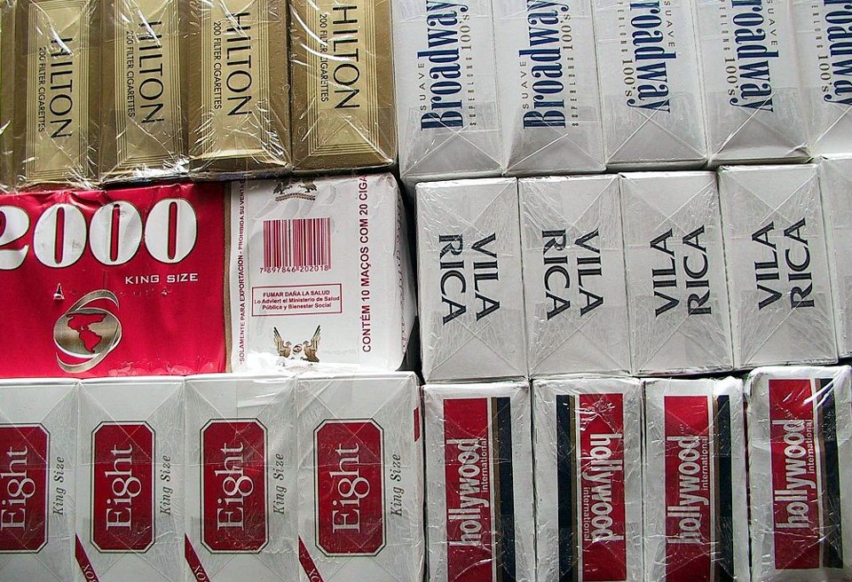 Carga de cigarros contrabandeados: produto chega por menos da metade do preço | Christian Rizzi/Gazeta do Povo
