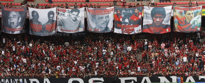 ...e ainda homenageou ídolos do passado rubro-negro | 