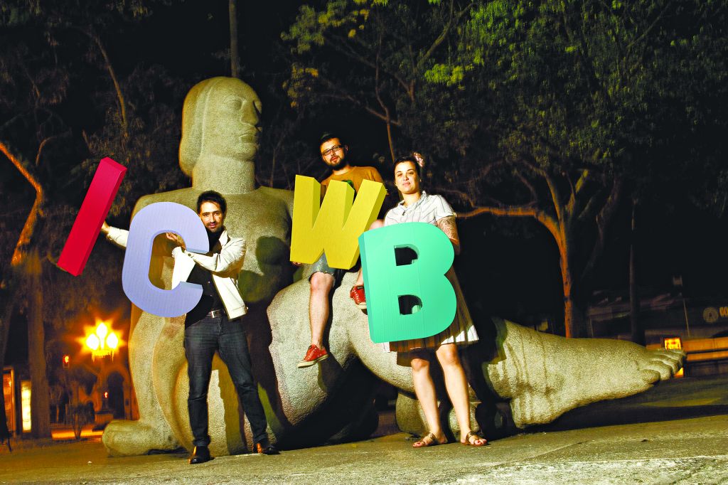 André Sakr, Guga Azevedo e Andy Andrade: projeto I_CWB aproveita bom momento da cena local | Rafael Dabul/Divulgação