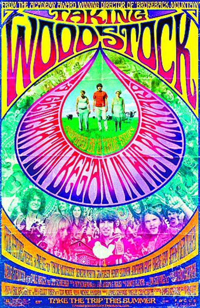 Cartaz original de Taking Woodstock |