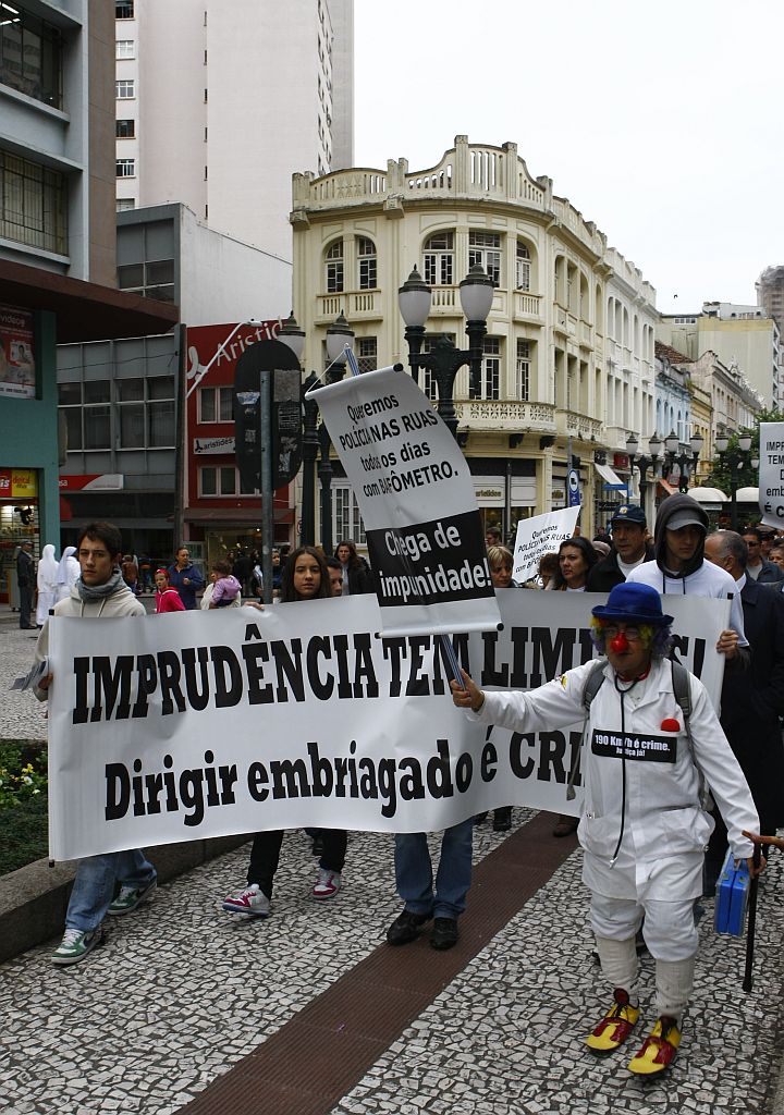 Ato na Boca Maldita: mudança de foco após a renúncia de Carli Filho | Aniele Nascimento/Gazeta do Povo