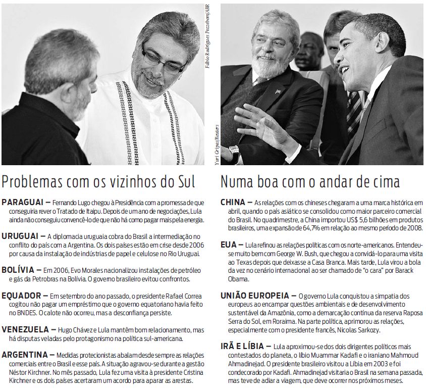 Veja como Lula se relacionou com Lugo e Obama |