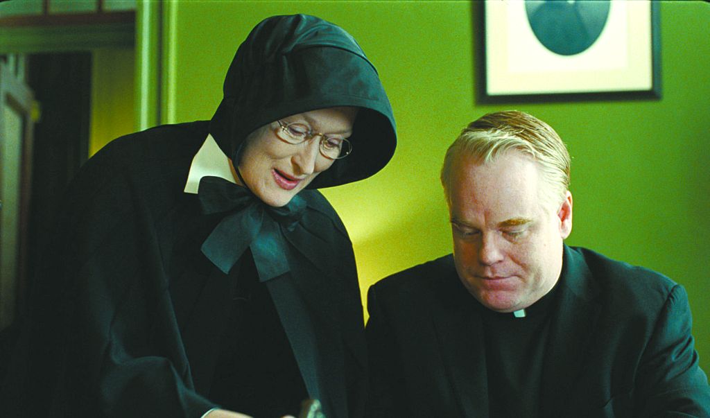 Meryl Streep e Philip Seymour Hoffman foram indicados ao Oscar por Dúvida | Divulgação