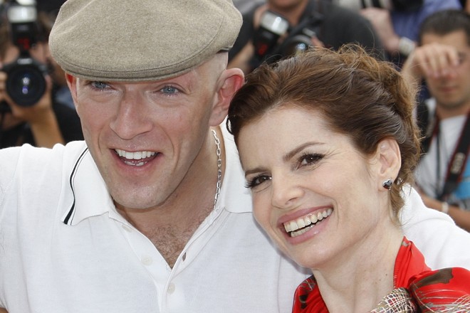 Débora Bloch e o ator francês Vincent Cassel | 