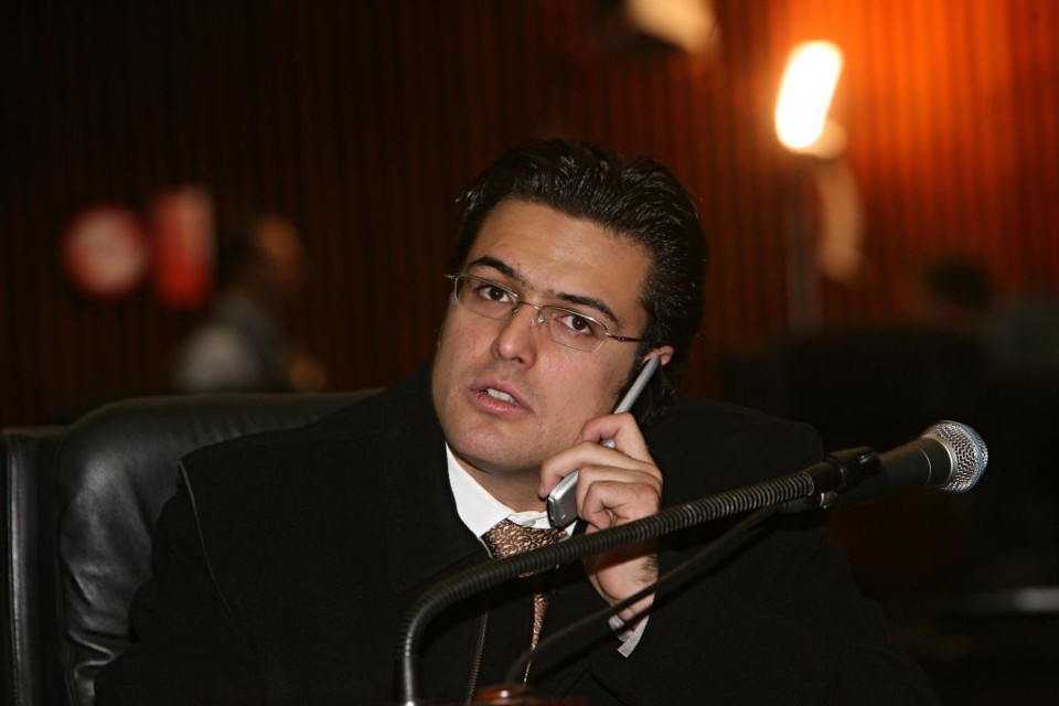 Fernando Carli Filho, eleito deputado em 2006, estava no primeiro mandato. Com 26 anos, ele é o parlamentar mais novo do Paraná | Albari Rosa/Gazeta do Povo