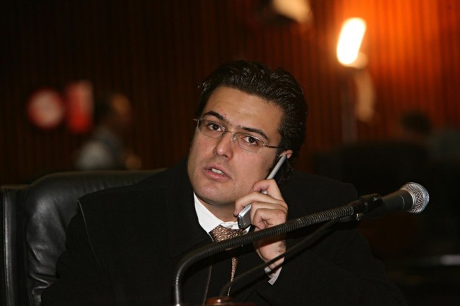 Fernando Carli Filho, eleito deputado em 2006, estava no primeiro mandato. Com 26 anos, ele é o parlamentar mais novo do Paraná |