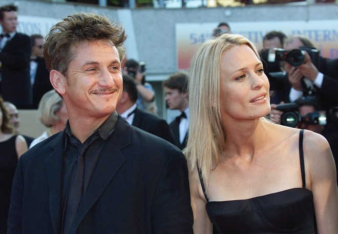 Sean Penn ao lado da atual mulher Robin Wright Penn | Reuters