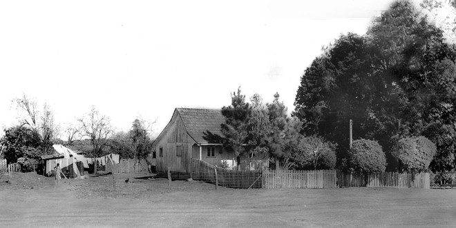Casa do colono André Seniski, na Fazenda Rio Grande | 