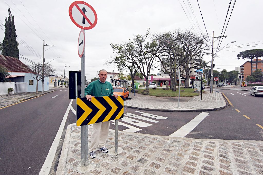 Norberto Voss, 62 anos: ação do conselho comunitário de segurança mudou a cara do bairro Juvevê | Albari Rosa/Gazeta do Povo