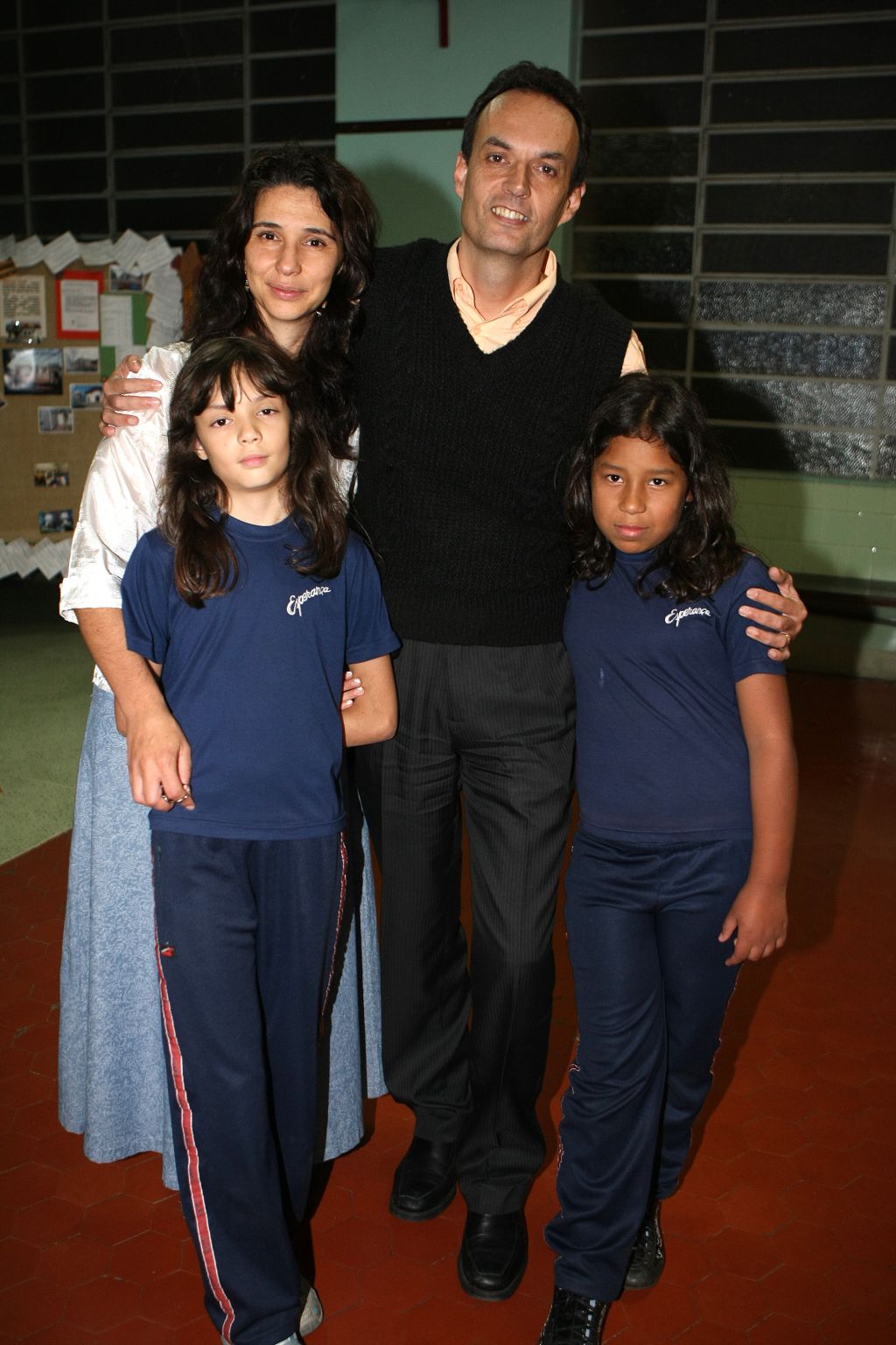 Gino, Eliete, Daphne e Sidinéia (à direita), que passará a se chamar Débora | Pedro Serápio/Gazeta do Povo