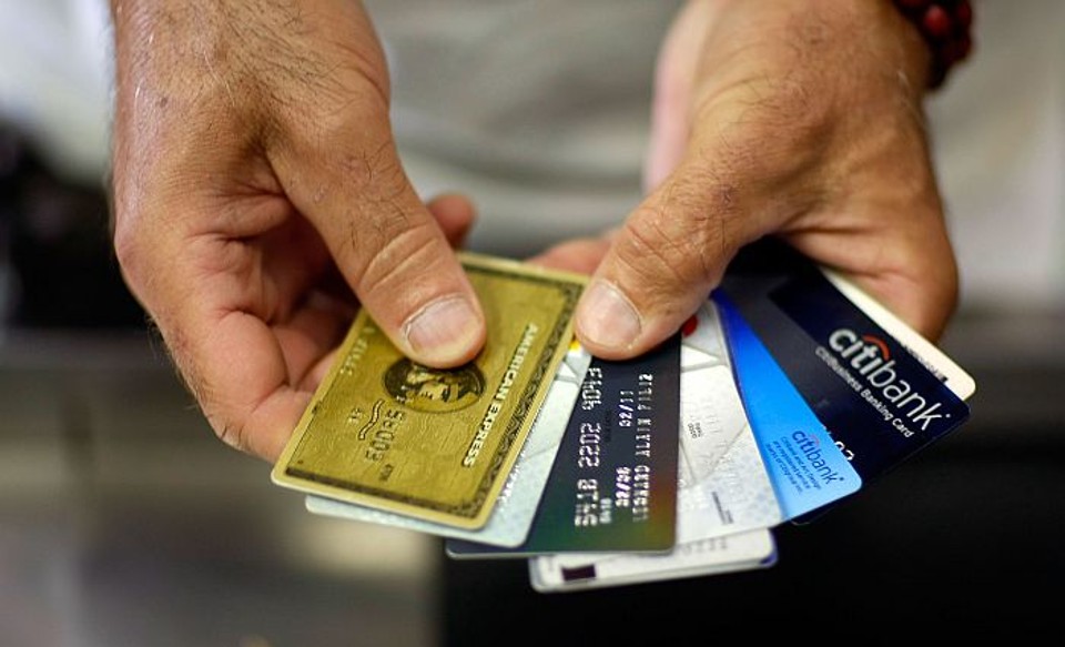 EUA têm cerca de 800 milhões de cartões uma média de seis para cada cliente | Joe Raedle/Getty Images/AFP