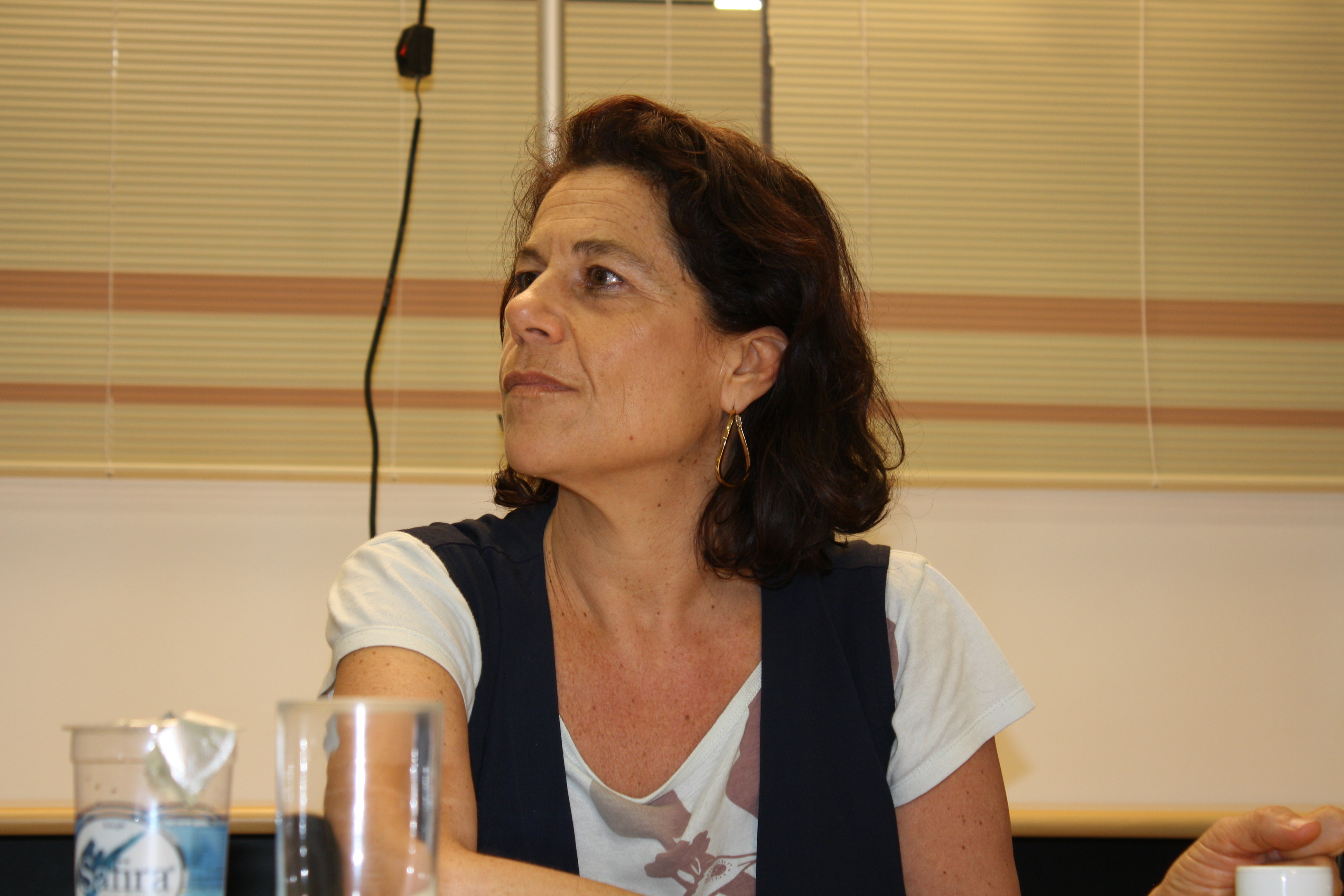 Cláudia em visita ao Cesumar no fim de maio | Divulgação