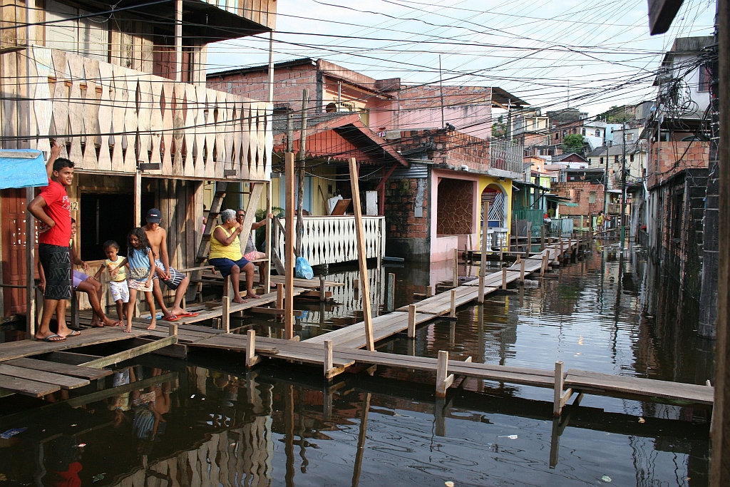 A cheia atinge 18 mil pessoas em Manaus, onde 29 famílias estão desabrigadas | Evandro Seixas