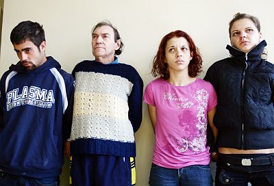 Leonacel Itamar Monteiro, Vanderval Almeida Correia, Paola Aparecida Miguel e Daniela Lemos de Souza foram apresentados nesta terça-feira para a imprensa | Elias Dias/Sesp-Divulgação