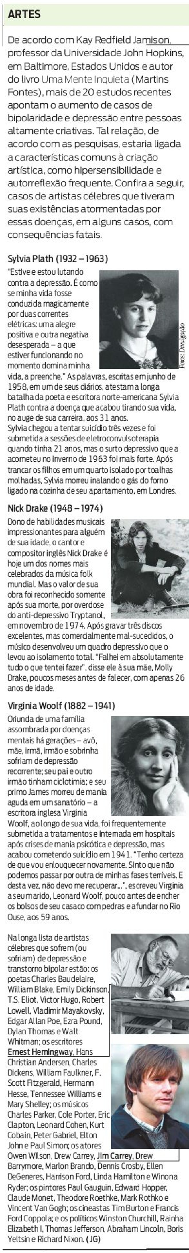 Depressão nas artes |