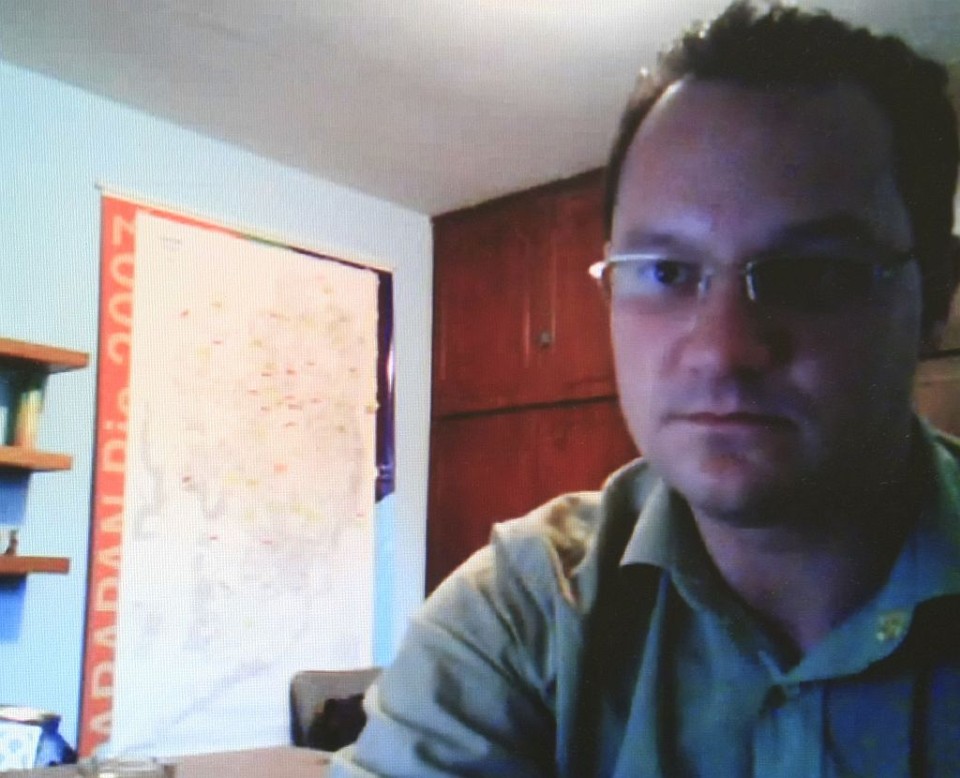 Gardolinski gravou diversas reuniões que participou em comitê de apoio a Richa | reprodução/Daniel Derevecki/Gazeta do Povo