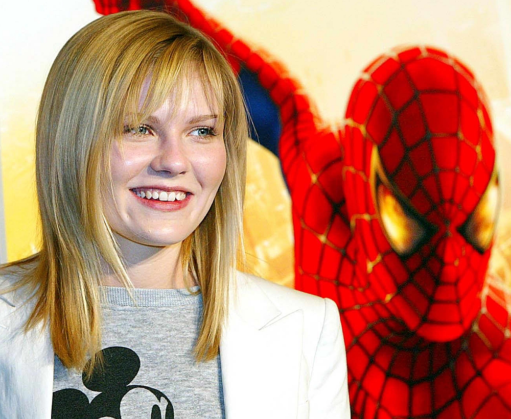A atriz Kirsten Dunst, confirmada no elenco do novo filme do Homem-Aranha | AFP