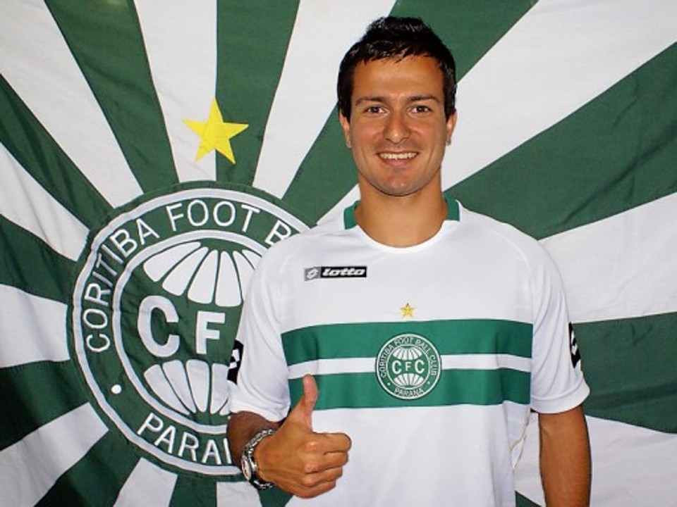 Thiago Gentil, de 29 anos, é reforço para o ataque do Coritiba no Brasileirão | Divulgação / Coritiba