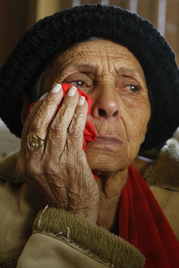 Eulália Pereira Pimentel: vazio no peito e na sala de estar deixado pela perda de três dos 13 filhos | Marcelo Elias/Gazeta do Povo