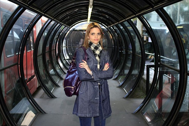 Adinéia Tavares da Costa: rapidez justifica a escolha pelo transporte coletivo | 