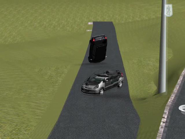 Imagem da simulação virtual realizada por especialista contratado pela famíla Yared; advogado espera que perícias particular e oficial coincidam | Reprodução